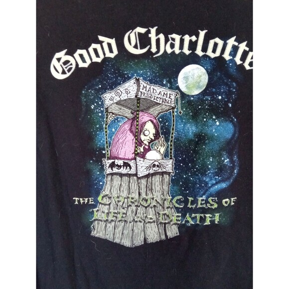 2004 Good Charlotte The Chronicles of Life & Death Tee Size Women's XL - Picture 1 of 5
